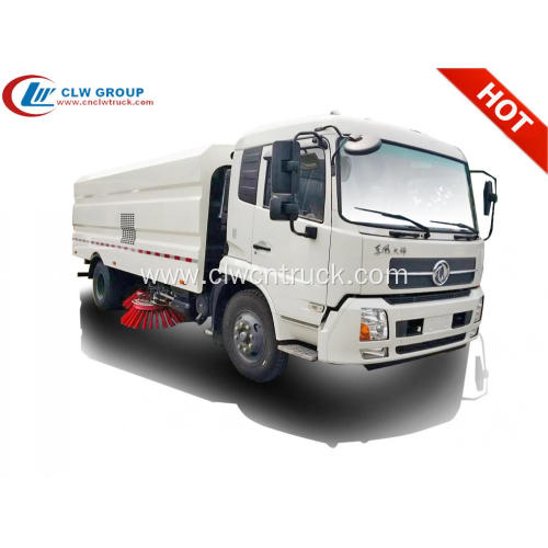 HOT Dongfeng luxurious 12cbm road street sweeper truck